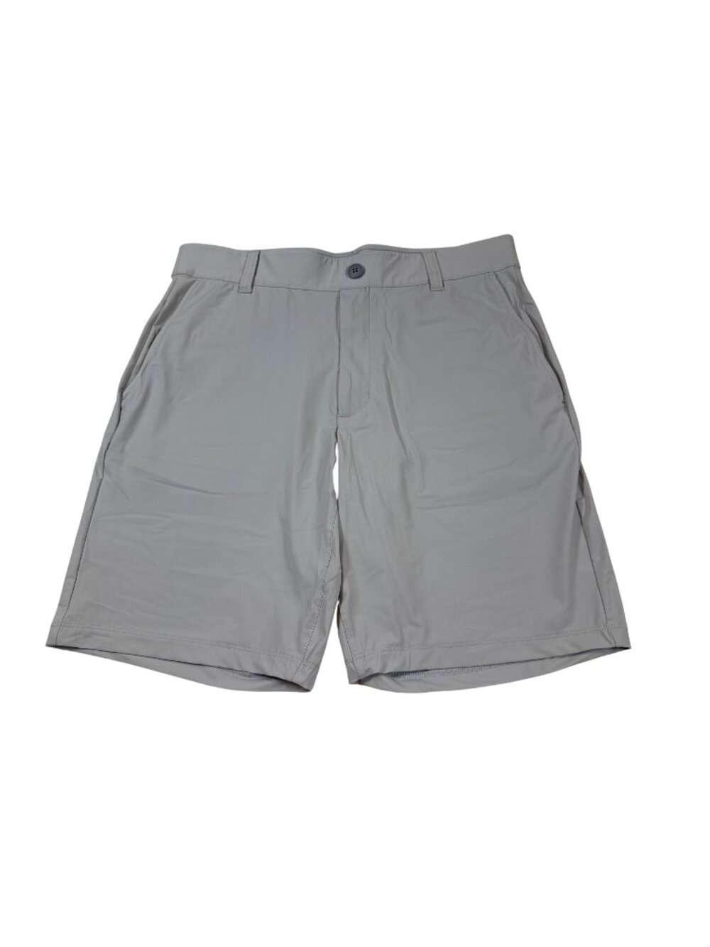 Johnnie-O Performance Mens Golf Shorts Light Gray Size 32 Nylon Blend (L703)